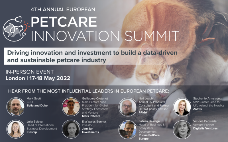 PuppyFat Founder announced as panel speaker at Petcare Innovation Summit 2022