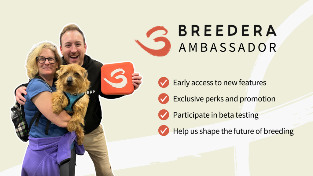 Breedera Ambassador Benefits